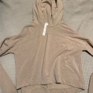 lululemon athletica Tan Hoodie Jacket